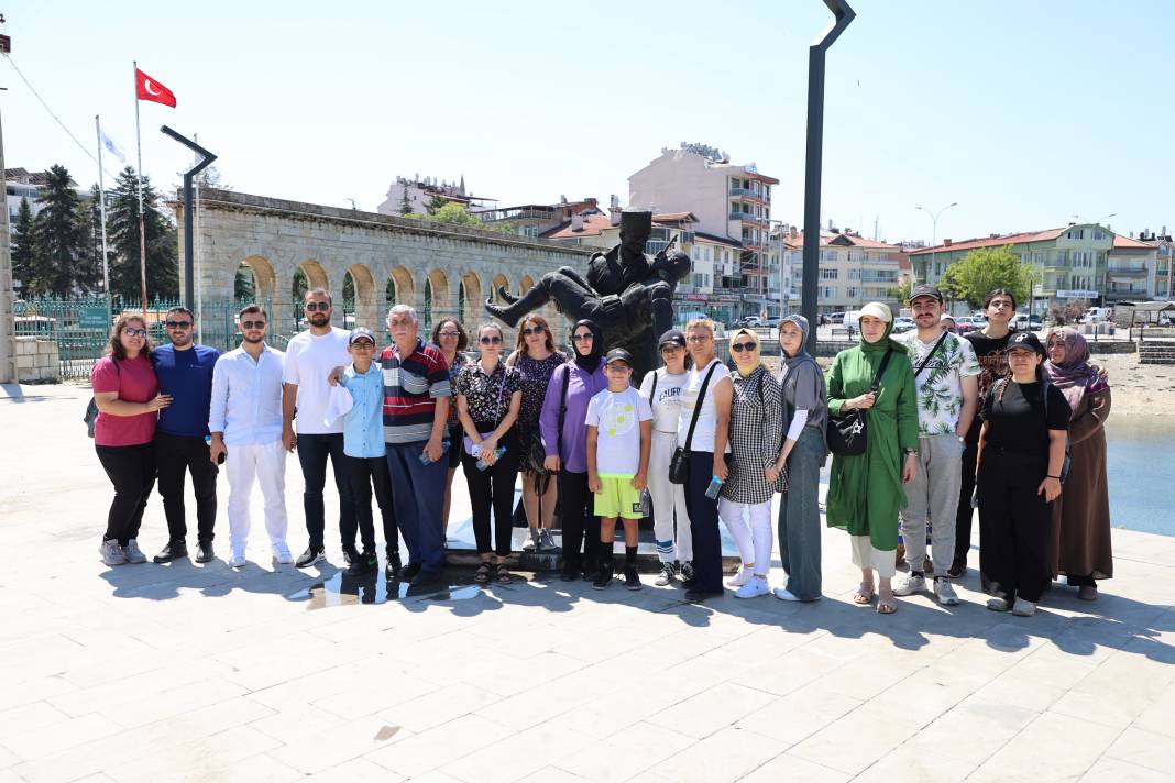 Beyşehir’in tarihi ve doğal güzellikleri rehberler eşliğinde tanıtılıyor 13